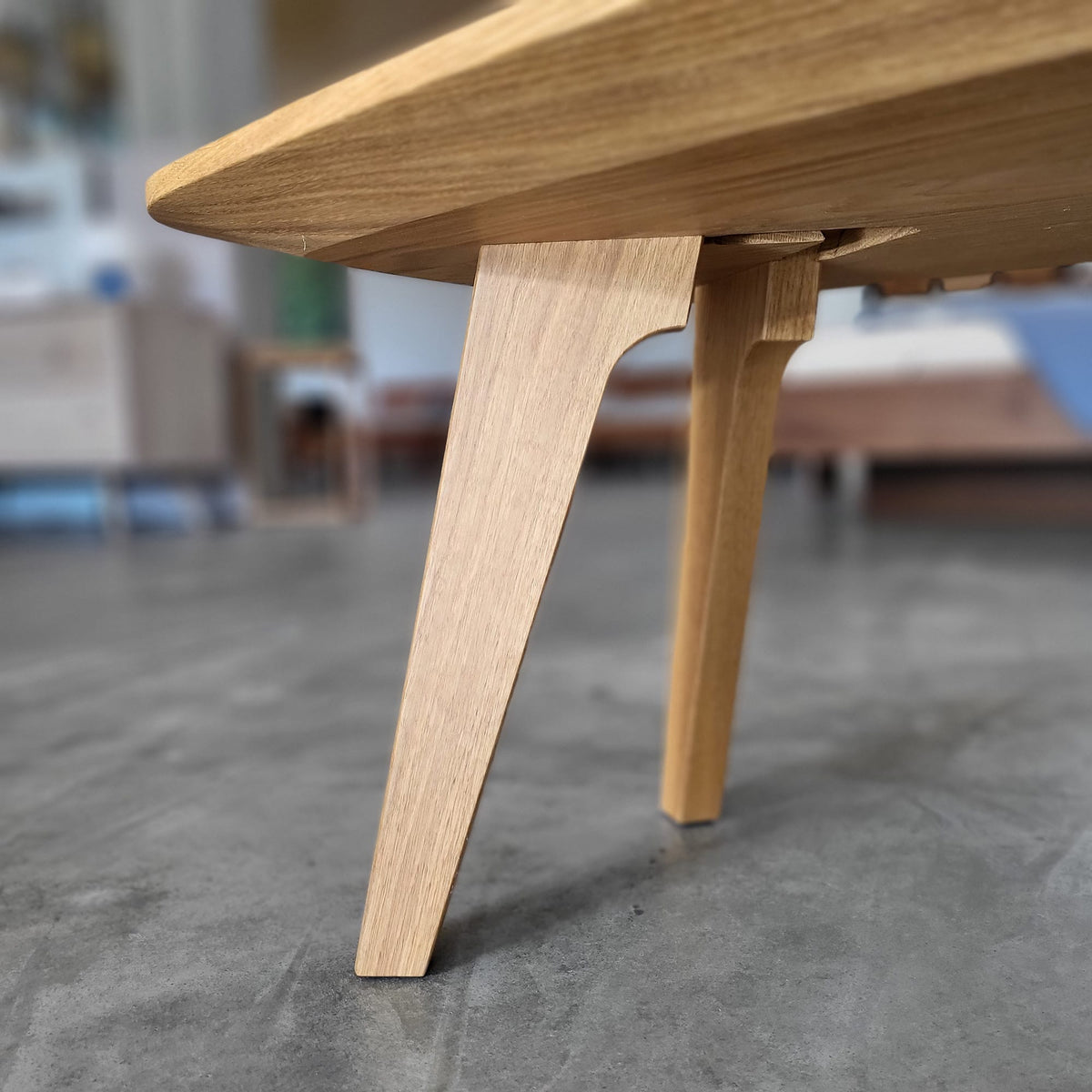 Holzmanufaktur Couchtisch MARTO, Bootsform, 100x53x37,5cm Couchtisch MARTO, Bootsform, 100x53x37,5cm