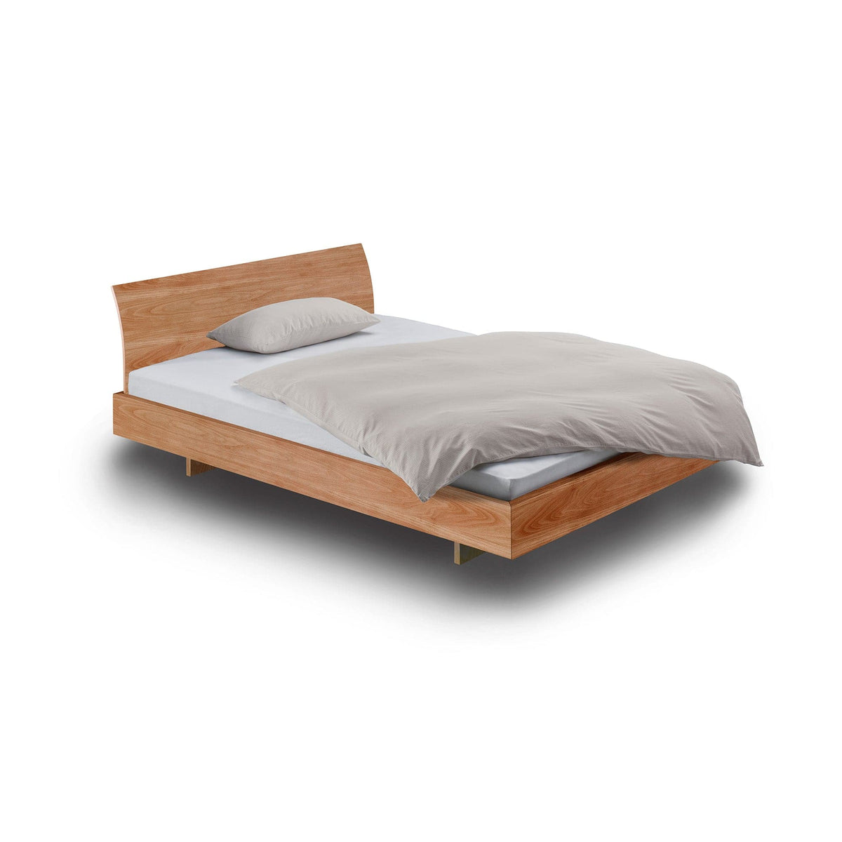 Holzmanufaktur Bett Step-G Bett auf Holzkufen