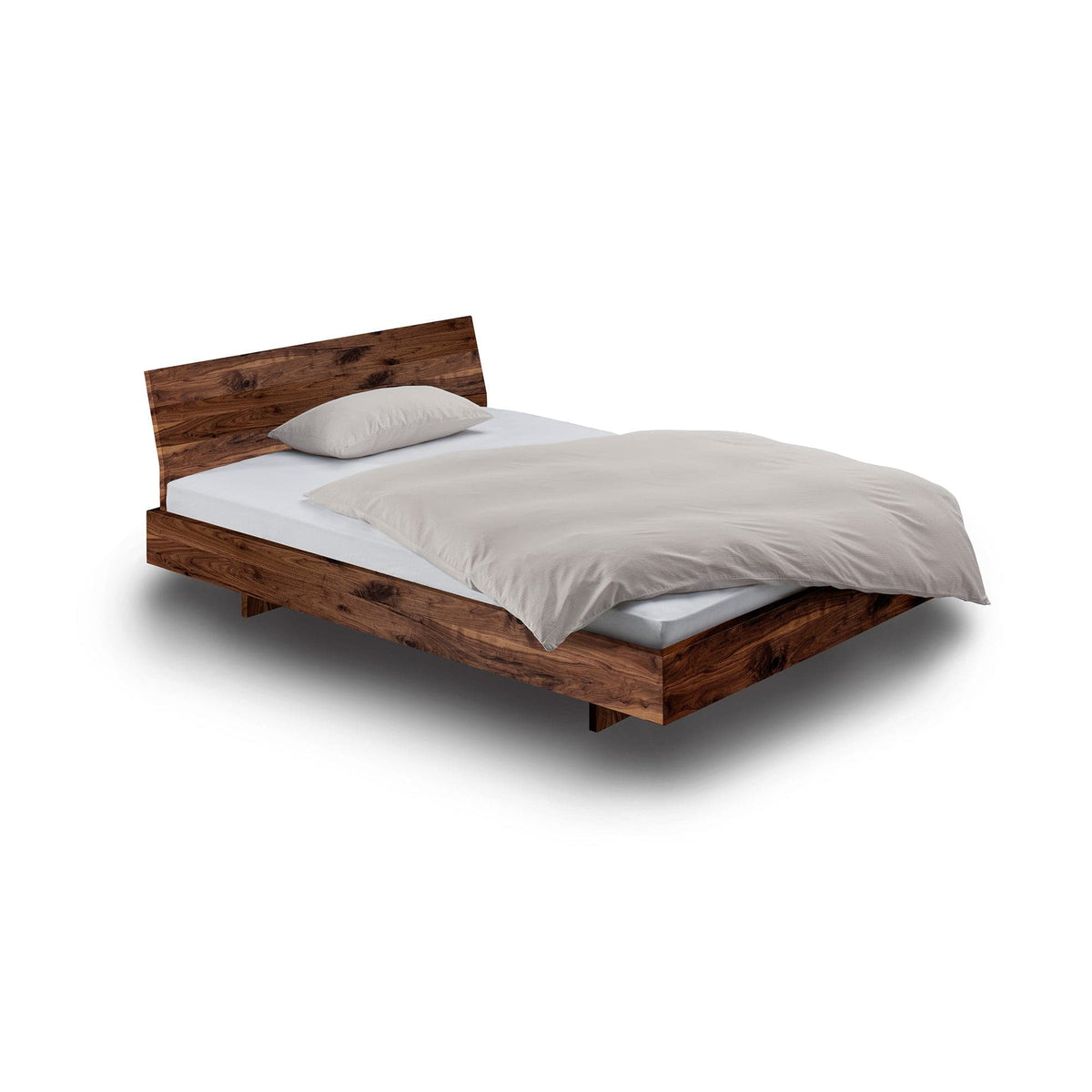 Holzmanufaktur Bett Step-G Bett auf Holzkufen