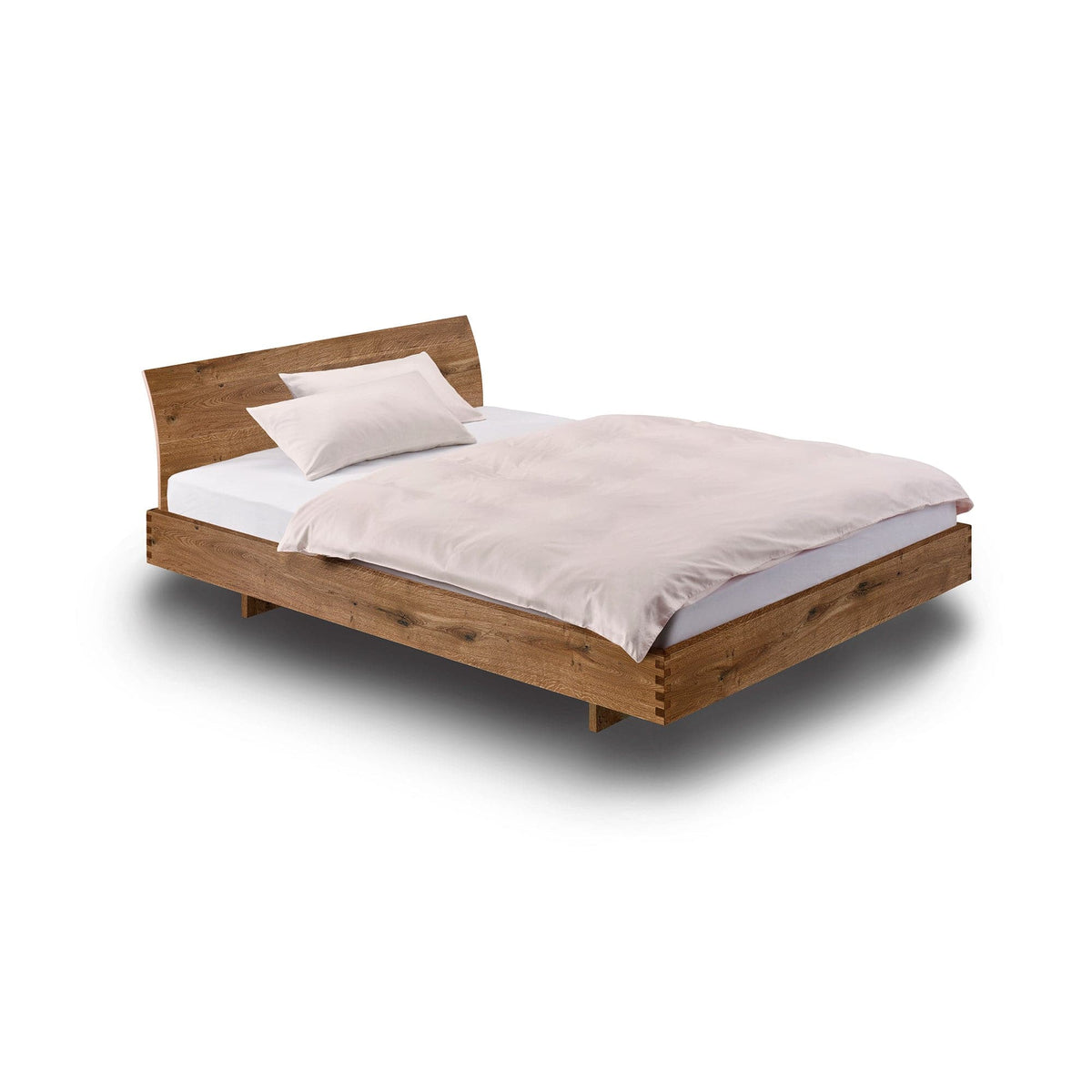 Holzmanufaktur Bett Step-X Bett auf Holzkufen