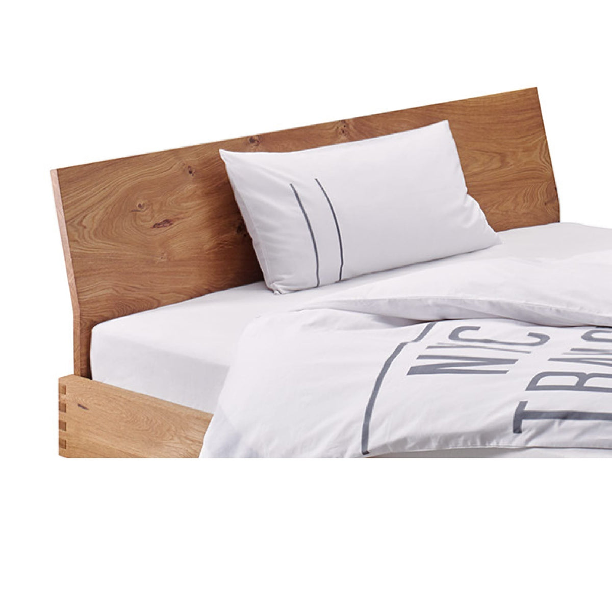 Holzmanufaktur Step-X Bett mit Holzkufen
