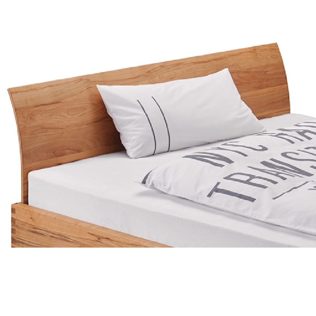 Holzmanufaktur Step-X Bett mit Holzkufen