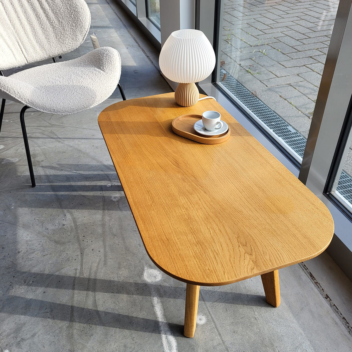 Holzmanufaktur Couchtisch MARTO, mit runden Ecken, 100x50x37,5cm Couchtisch MARTO, mit runden Ecken, 100x50x37,5cm