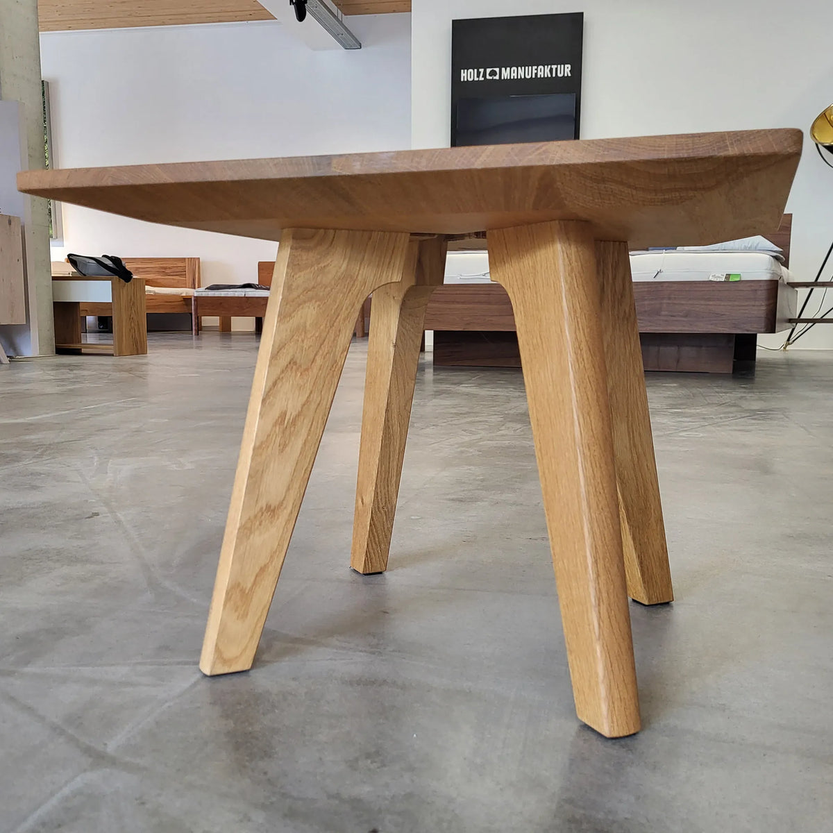 Holzmanufaktur Couchtisch MARTO, quadratisch, 50x50x37,5cm Eiche Couchtisch MARTO, quadratisch, 50x50x37,5cm Eiche