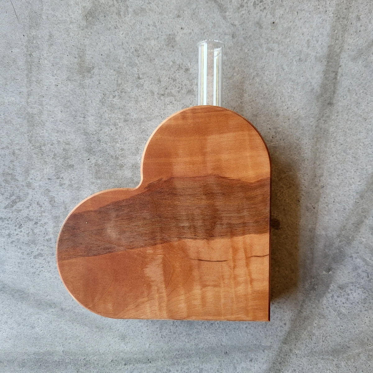 Holzmanufaktur Deko Herzvase groß