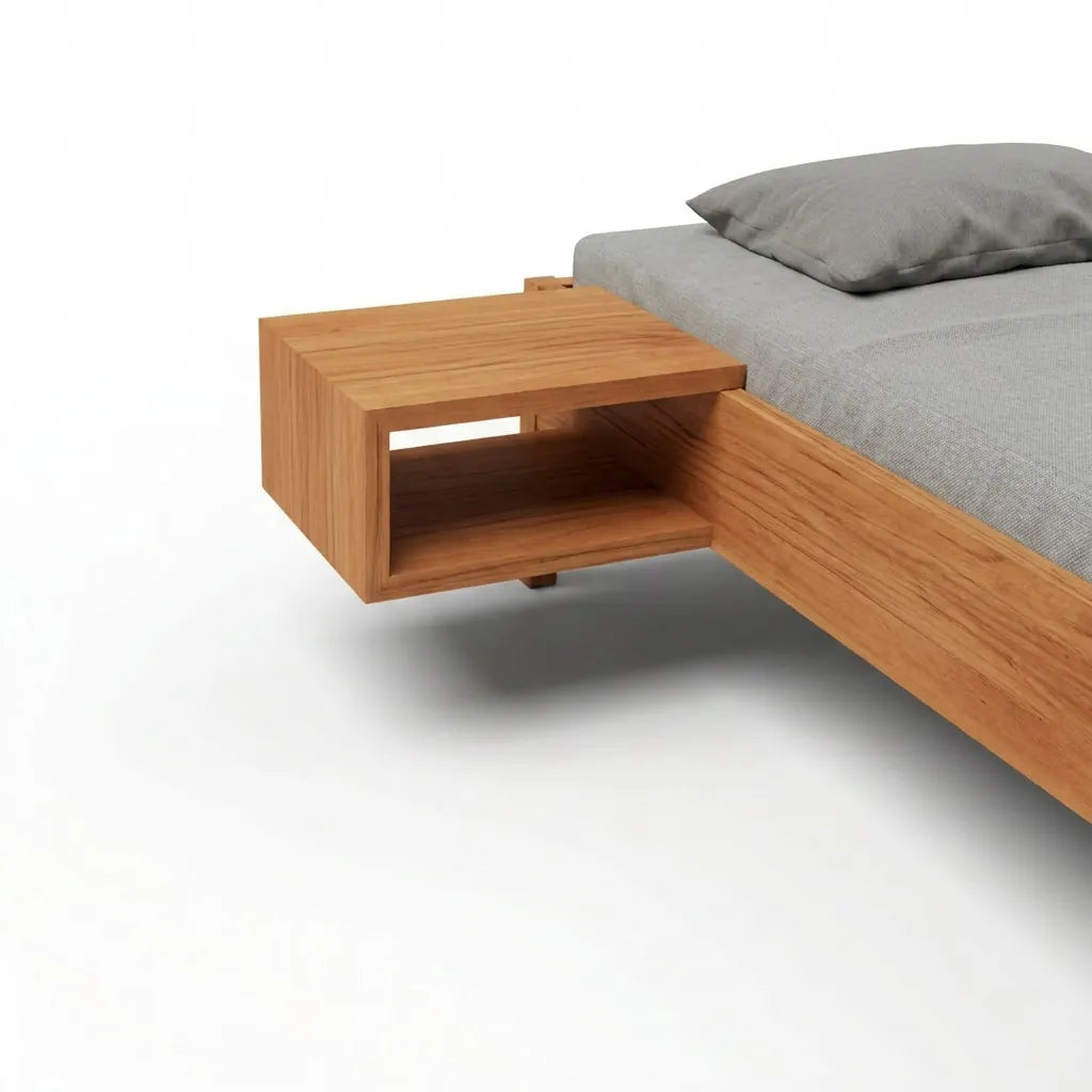 Holzmanufaktur FLY Nachtkonsole zum Einhängen Kernbuche