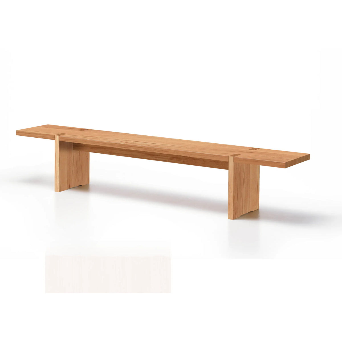 Holzmanufaktur ZEN/10 Holzbank massiv Kernbuche / 180 x 40 x 45 cm