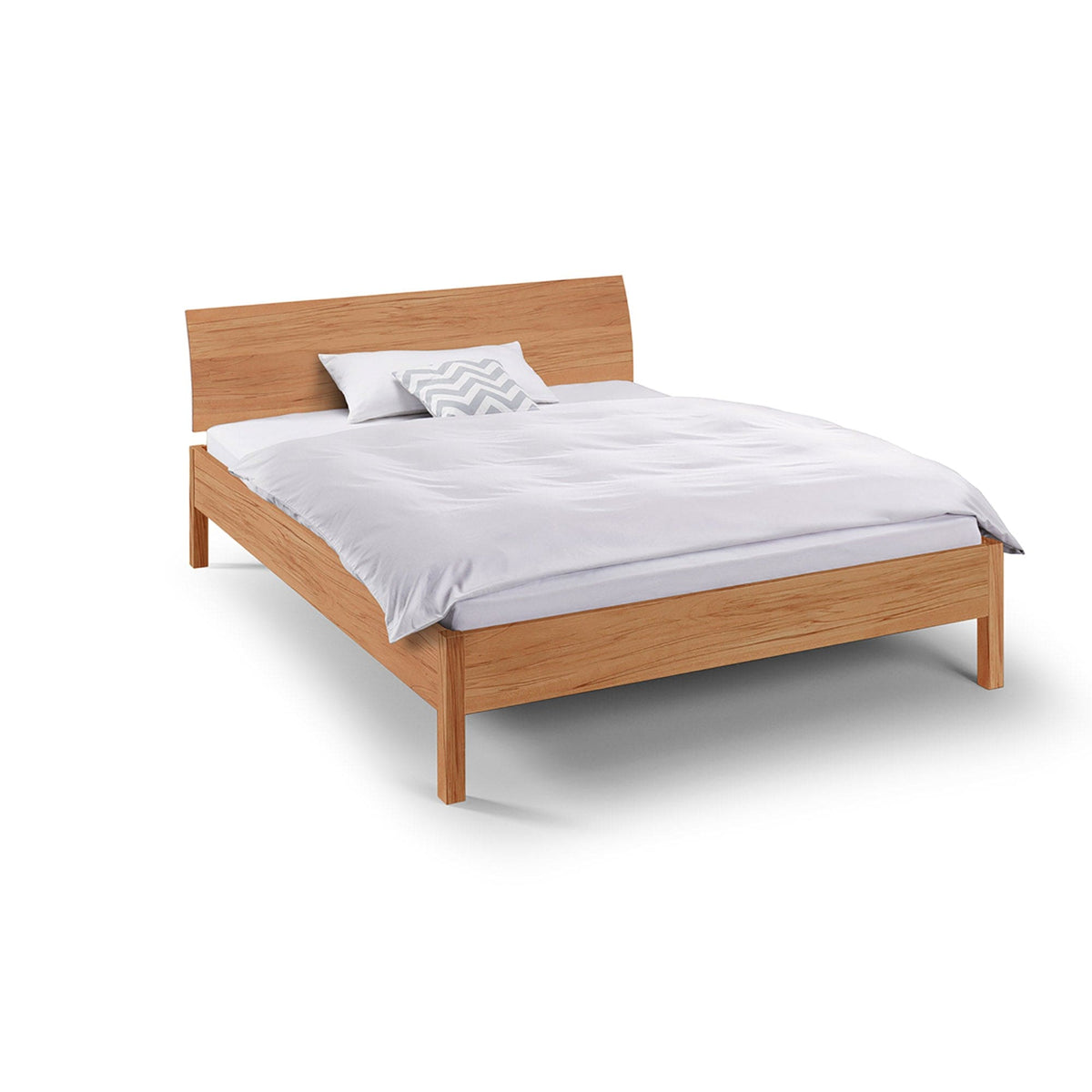 Holzmanufaktur Bett BASIC Massivholzbett Kernbuche 180 x 200 cm