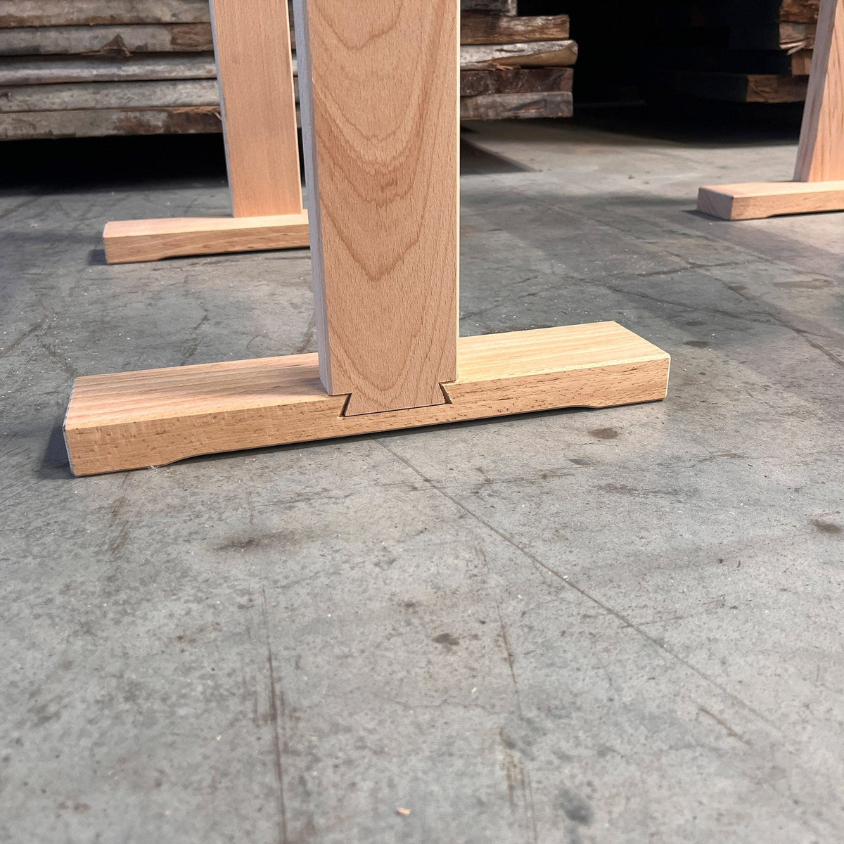 verbindungsdetail  vom Holz-Werkbock