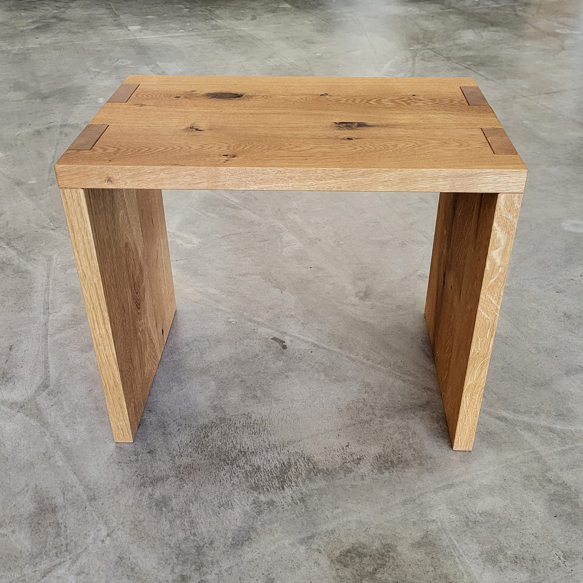 Holzmanufaktur Beistelltisch NAP XL PUR Wildeiche Beistelltisch NAP XL PUR Wildeiche
