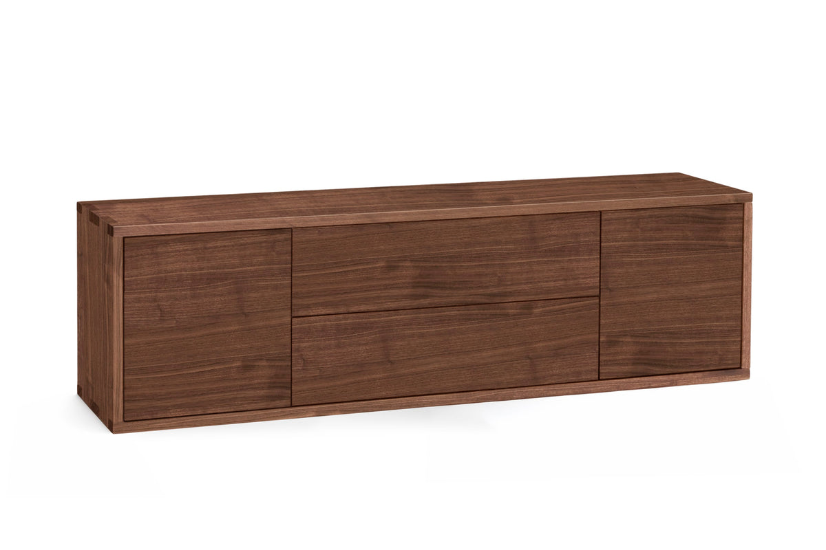 Holzmanufaktur NAP Sideboard Nussbaum / Wandmontage
