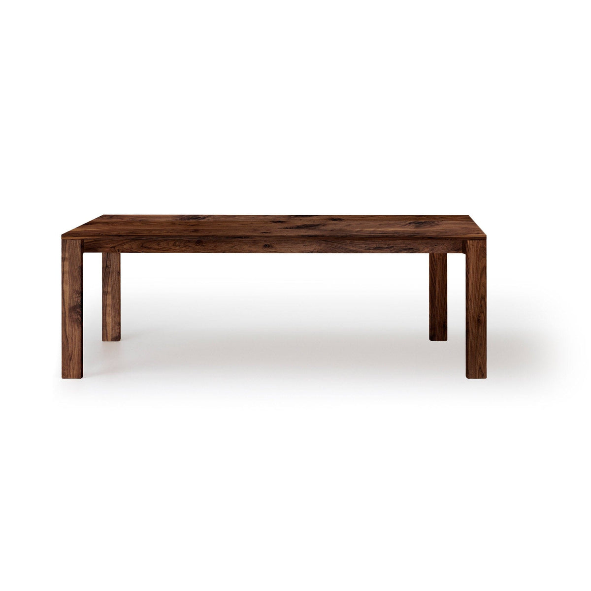 Designer Esstisch aus Wildnuss Holz 180x90 cm